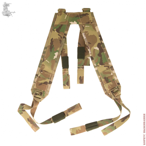   , MultiCam |Suspenders with hook & loop, MultiCam 