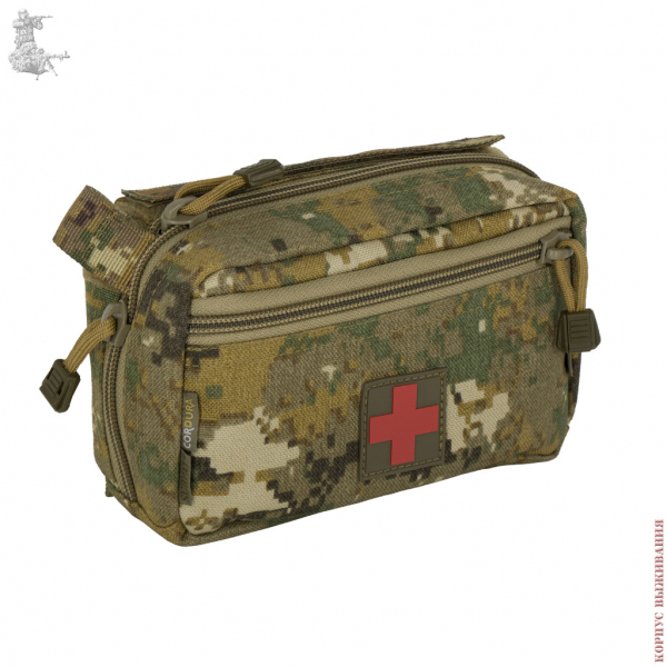 Подсумок для Аптечки Быстросъемный Горизонтальный SURPAT®|IFAK Cutaway Pouch for First Aid Kit, Horizontal, SURPAT®