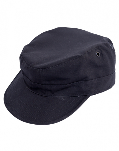 Кепка Черная|Combat cap double layers with 6 eyelets