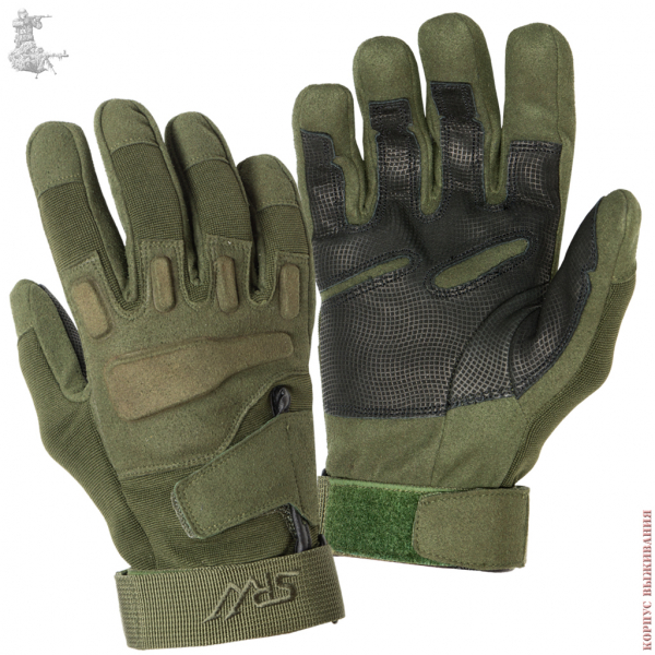 Перчатки SOCOM (Замша), (Оливковые)|Gloves SOCOM /Suede Leather, (Olive)