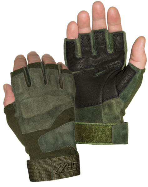 Перчатки SOCOM (1/2) (Замша)|SOCOM Gloves Half Fingers/Suede Leather